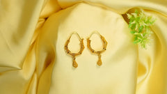 Meher Filigree Hoop Earrings