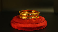 Regal Floral Bangles