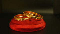 Regal Floral Bangles