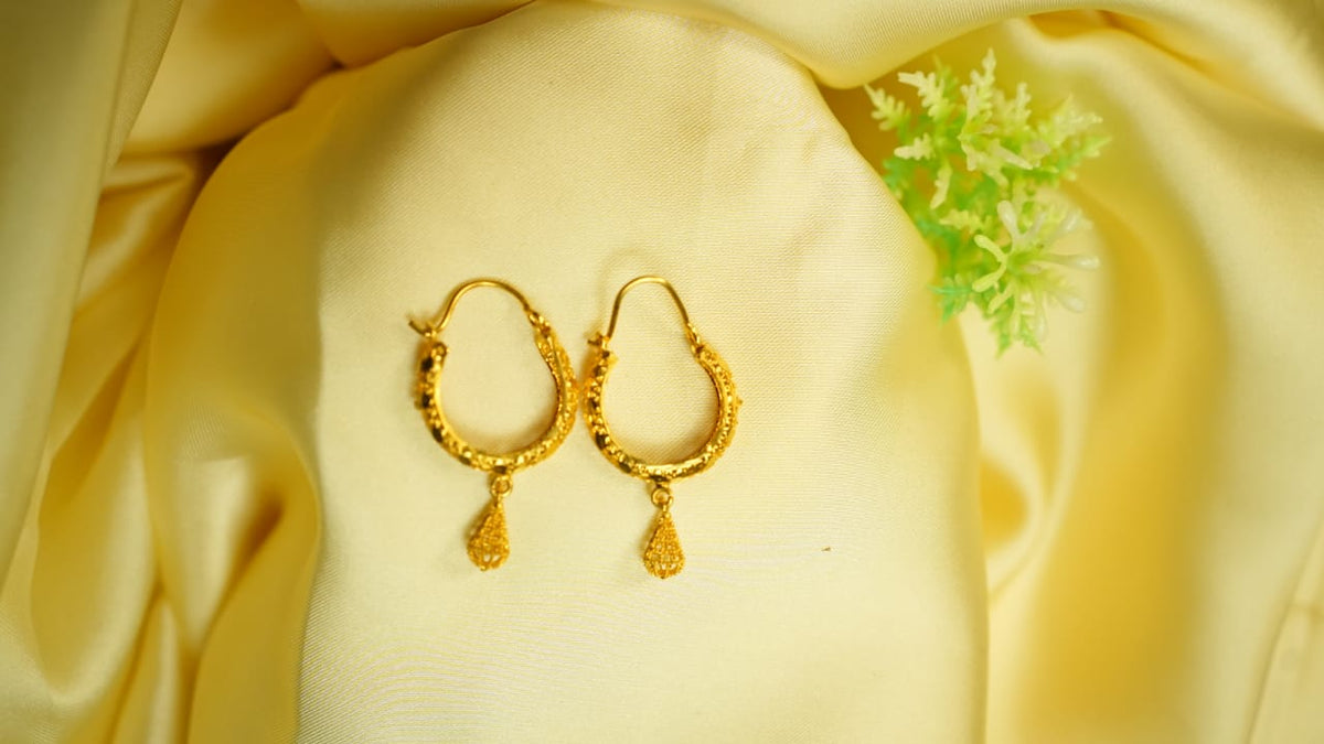 Noor-e-Zeenat  Hoop Earrings