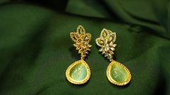 Blue Ember Elegance Studs