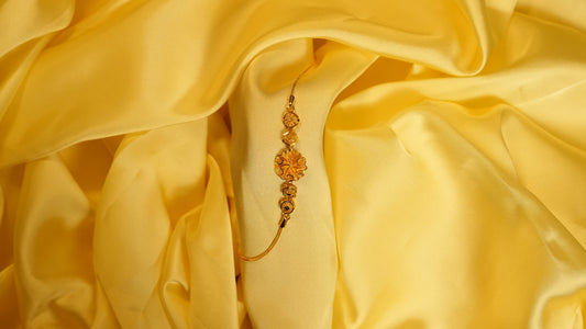 Queen’s Grace 22K Filigree Bracelet