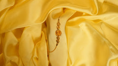 Queen’s Grace 22K Filigree Bracelet